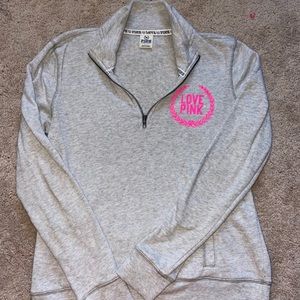 PINK quarter zip